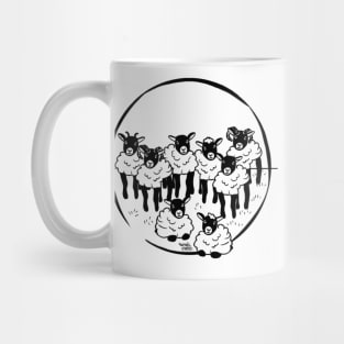 A lot of sheep Mug